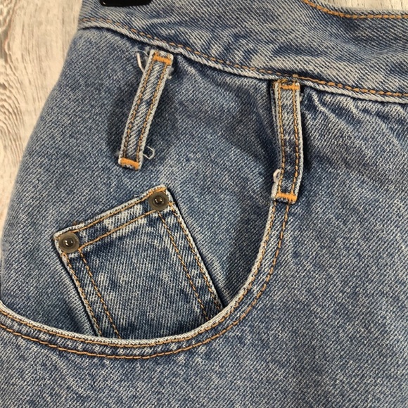 Vintage No Problem High Waisted Denim Shorts - Picture 2 of 9